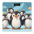 Cute Penguins Smart Scale for Body Weight Accurate Bathroom Scale with LED Display Digital Weight Scales Weighing Machine High Precision Scales for Bath Home