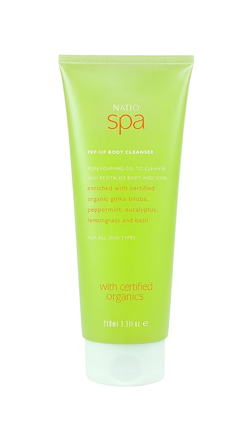 Natio Spa Pep-Up Body Cleanser 210ml