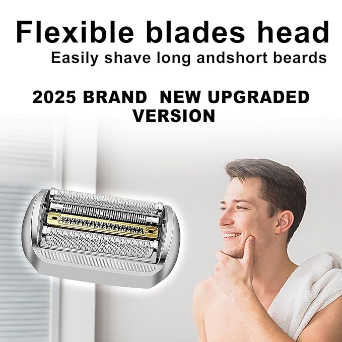 Series 9 Pro 94M Electric Replacement Shaver Head Accessories Shaver Compatible with Braun Series 9 Pro Electric Razors 9290cc 9291cc 9370cc 9376cc 9293s 9260s 9295cc 9385cc(Upgraded ver.)