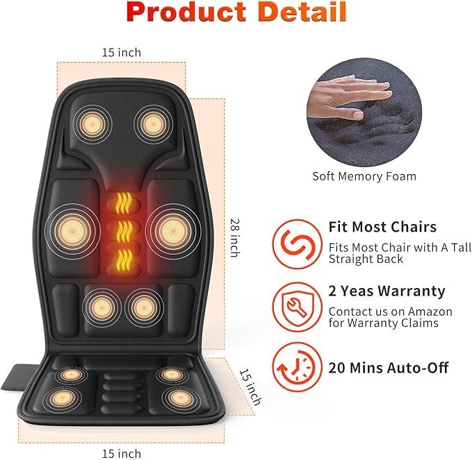 Roller Massager with Heat-Vine-4