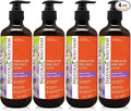 Natural Solution Moisturizing Shower Gel Purifying &amp Nourishing with Organic Lavender Oil for All Skin Types Himalayan Pink Salt Body Wash 500 ml Each Pack of 4
