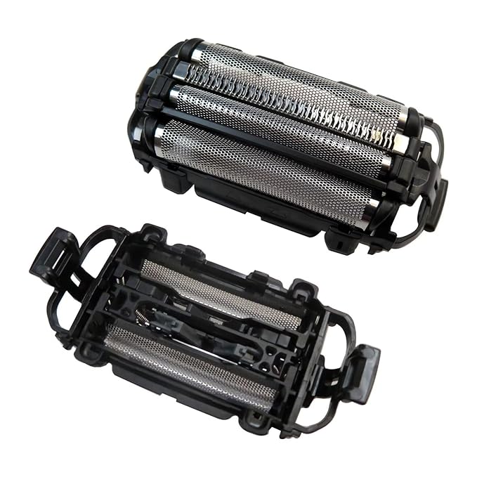 Upgraded WES9025PC Men's Electric Razor Replacement Inner Blade &amp Outer Foil Set with ARC4 4-Blade Shaver for Panasonic Compatible ES-LA63AA ES-LA63-S ES-LA93-K