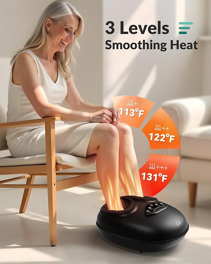 Snailax Shiatsu Neck Massager and Foot Massager
