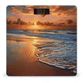 Evening Beach Sea Water Bathroom ScaleHighly Accurate Digital Weighing Machine for People Bright LED Display Weight Scale for The Aldult Home Use