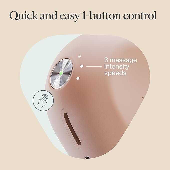 TheraGun Mini (3rd Generation) by Therabody – Ultra-Portable Massage Gun and Travel Essential for Fast Effective Pain and Tension Relief Anywhere (Desert Rose)