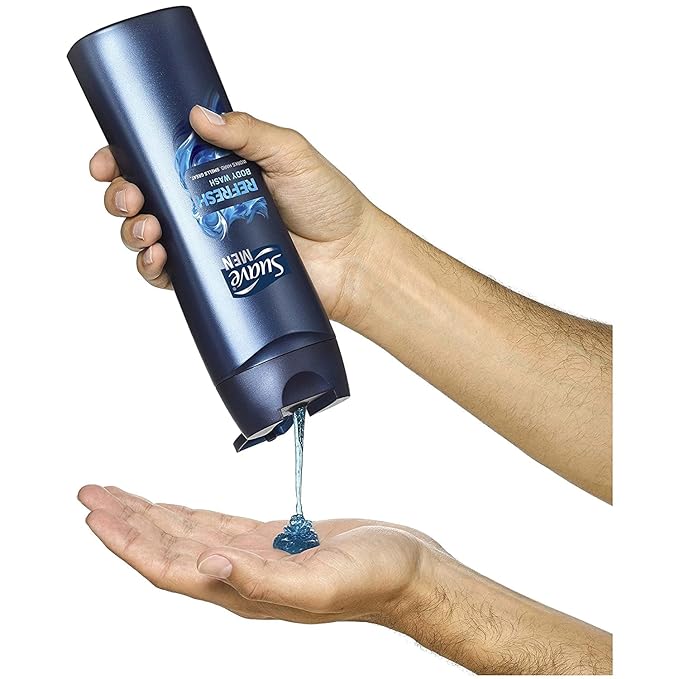 Suave Men Body Wash Refreshing 12 Fl Oz (Pack of 6)