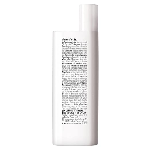 La Roche-Posay Anthelios Sunscreen SPF 40 Ultra-Light Fluid Broad Spectrum SPF 40 Face Sunscreen with Titanium Dioxide Mineral Lightweight &amp Fast-Absorbing Oil-Free Matte Finish
