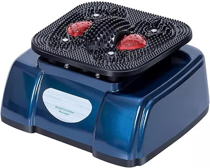 Electric Shiatsu Foot Massager Blood Circulative Massager with 4 Deep Sea Magnets Assist Infinitely Adjustable Speed and Timed Stimulate Acupoints Relaxing Body for Home