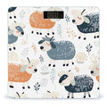 Digital Bathroom Scale for Body Weight Scale with Bright LCD Display High Accuracy Step-On Technology Auto On/Off White Cartoon Sheep Digital Scales 400 Lbs /180kg