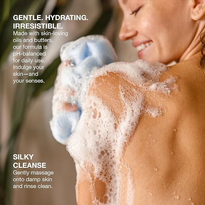 Ginger Lily Farms Botanicals Shea Indulgence Deep Hydration Body Wash Island Tranquility 100% Vegan &amp Cruelty-Free Green Tea &amp Lemongrass Scent 1 Gallon (128 fl oz) Refill
