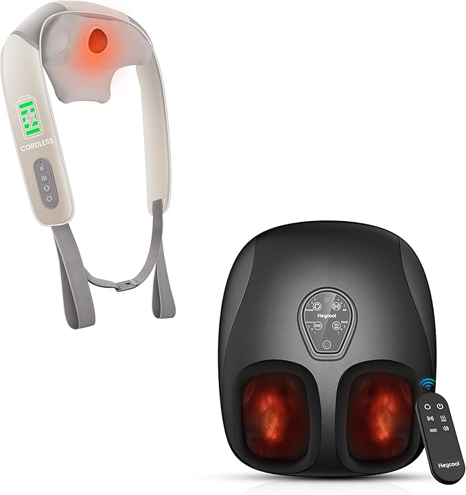 Foot Massager with Heat &amp Neck Massager