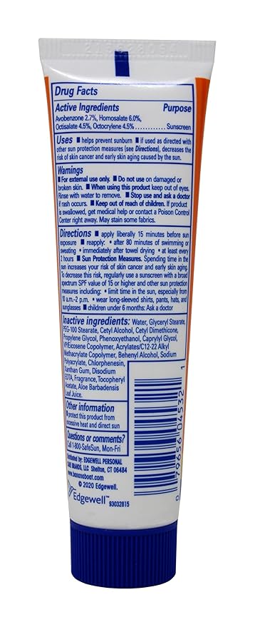 Playtex Banana Boat Sport Performance Sunblock Lotion SPF 30 1 Ounce - 24 per case.