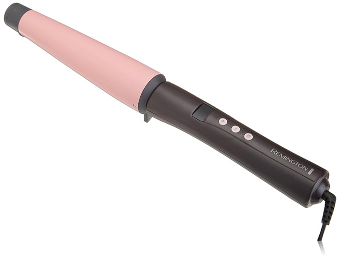 Remington Products Studio Salon Collection Pearl Digital Ceramic Curling Wand 11/2 Inch Pink