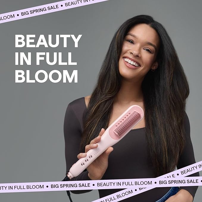 Wavytalk Pro Steam Hair Straightener Brush Steamline Pro 3 in 1 Straightening Brush Steam Reduces Damage Nourishes Hair and Expedites Straightening