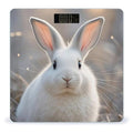 Cute Bunny Scale for Body Weight Digital Bathroom Scale Toughened Glass High Precision Scales for Body Weight with Large LCD Backlight Display Weight Scales