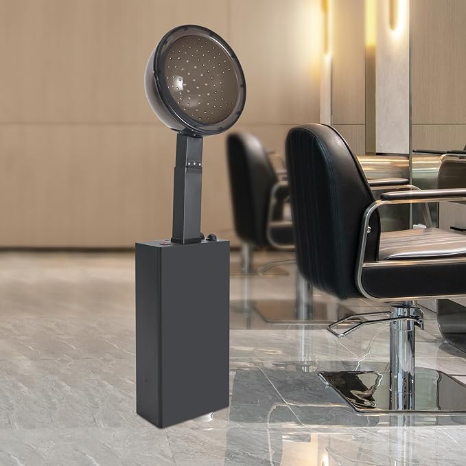 Vertical Hairdressing Dryer Professional Salon Hood Hair 1200W Independent Air Conditioning Dryer with 60 Minute Timer Wide Temperature Setting Range Suitable for and Home Use