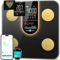 RunStar Scale for Body Weight Smart Scale with 8-in-1 VA Display High Precision Bathroom Digital Scale for Body Weight Heart Rate BMI Body Fat 22 Body Composition Sync APP FSA&ampHSA Eligible