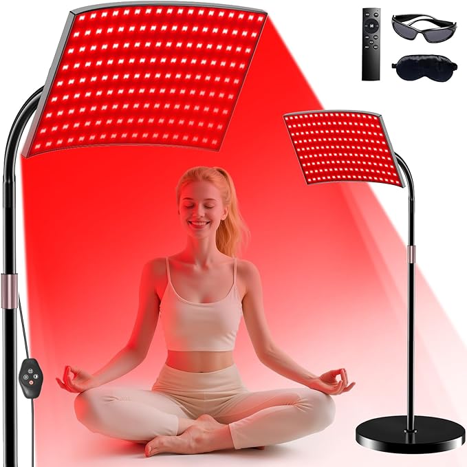 Red Light Therapy for Body Face Infrared Light Therapy for Body with 660nm &amp 850nm Near Infrared LED Red Light Therapy Large Panel at Home Valentines Gift for Women Wife Mom Sister Girlfriend
