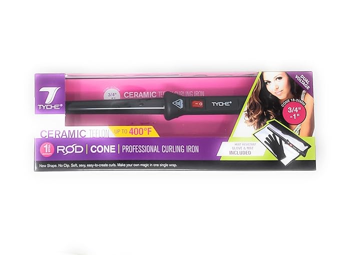 Tyche Profesional Curling Rod (Cone (3/4'' - 1'')