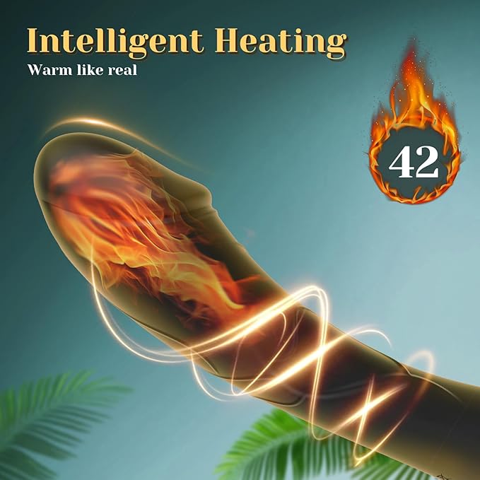 Heating Vibrating Massager -Clitioral Sucker Silent Relaxes Muscles 10 Modes Vibratorsmassager Electronic for Foot Or Neck Waterproo Personal for Adult Tools Couples Relaxation WR05 (Black)