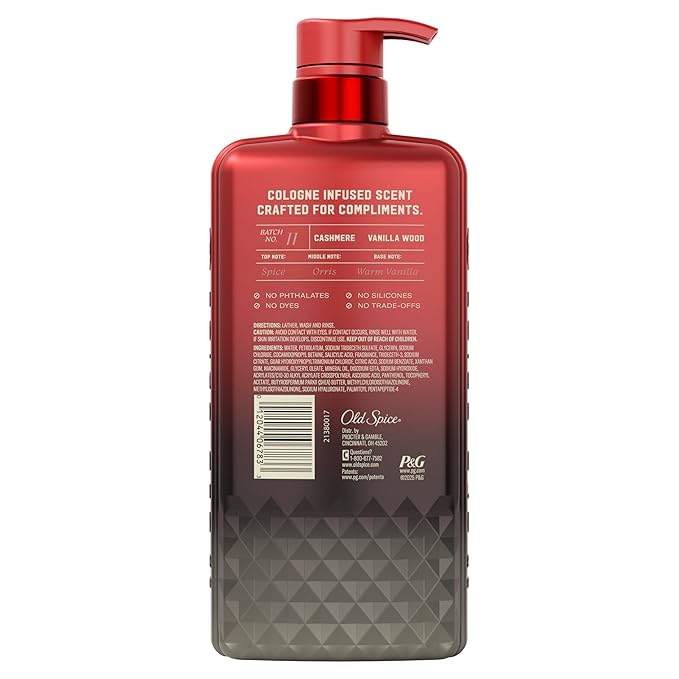 Old Spice Alchemist Collection Body Wash + Aluminum Free Deodorant Bundle for Men Cashmere + Vanilla Wood Scent 24/7 Cologne Infused Scent No Trade Off Formula 20 oz &amp 3 oz (Pack of 2)