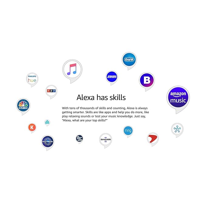 Oral-B Electric Toothbrush Alexa Built-In Amazon Dash Replenishment Enabled White Smart Brushing System