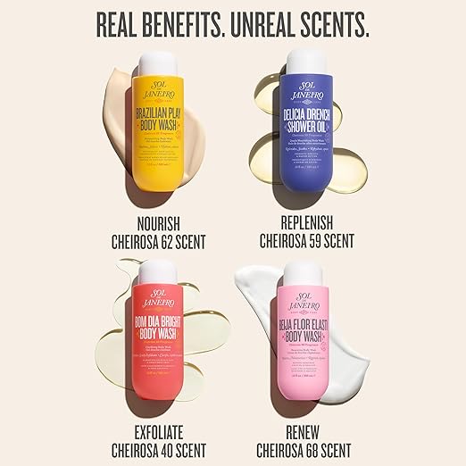 Sol de Janeiro Delicia Drench Shower Oil | Deeply Nourishing Body Wash