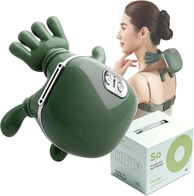 [Sale] Neck and Back Massager with Heat &amp 4D Kneading Siasoo and Shiatsu Deep Tissue Wireless Massager for Shoulder Cervical Pain Relief Portable Rechargeable (Updated 2026 Version) As Seen On T