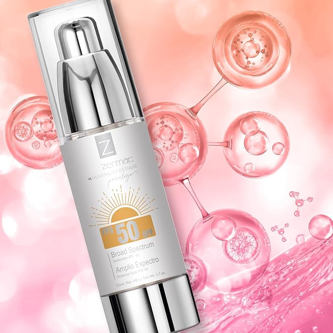 Zermat Protector Solar Repair Privilege Shields skin against uva/uba rays to slow down aging and to prevent dark spots. 1.7 Oz.