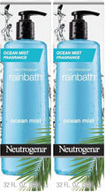 Neutrogena Rainbath Replenishing Shower and Bath Gel -Refreshing Body Wash with Moisturizing Formula for Soft SkinOcean Mist Scent32 fl. oz. (946 mL) Pump Bottle(Pack of 2)