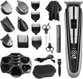 Razors 5 in 1 Hair Cutting MachineMultifunctional Trimmer for MenTrimmer for Nose and EarsRechargeable Hair Clipper.(Professional Set)