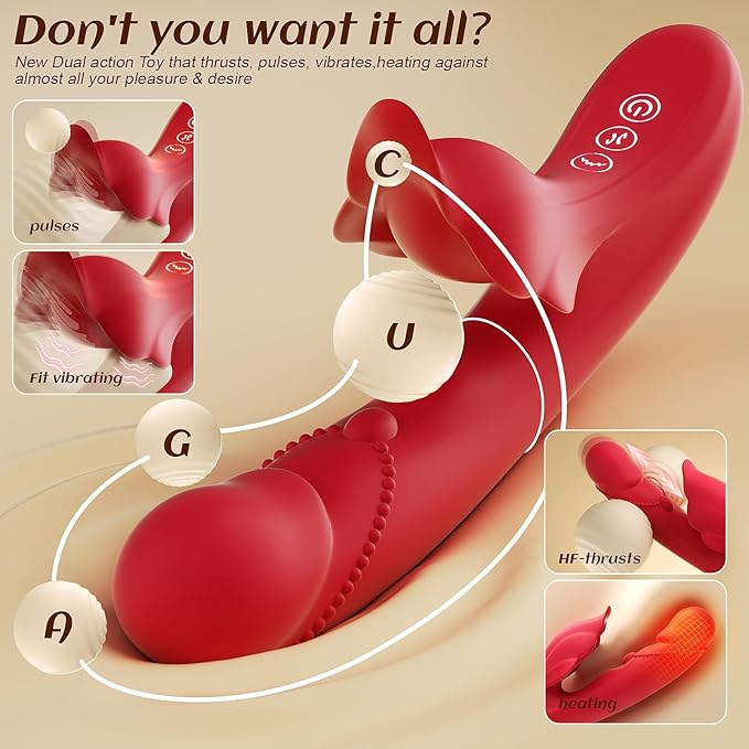 2026 Newly Portable Vibrating Massager -Clitioral Sucker Relaxes Muscles Heating Modes Viboators Toy Couples- for Body and Back Foot Silent Personal for Sports Massage Adult Tools Relaxation j793b