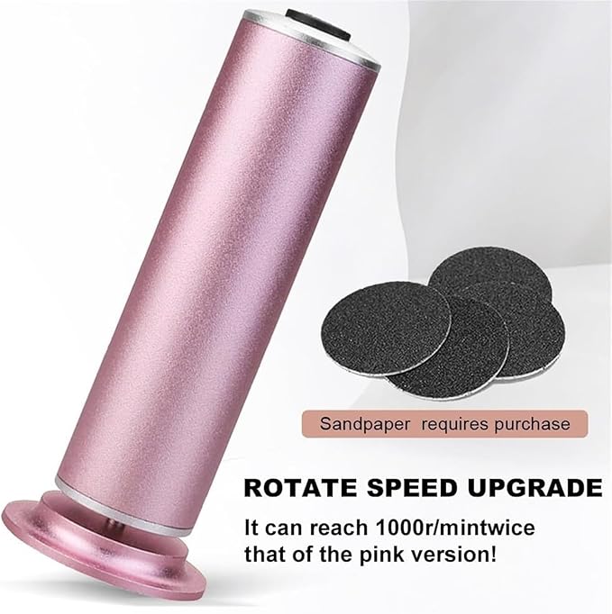 Electric Foot Callus Remover 2024 New Electric Foot Callus Remover with Speed Controller and 60pcs Sanding Discs Dermave Foot Grinde for Men Women Dead Dry Crack Skin CallusesGold