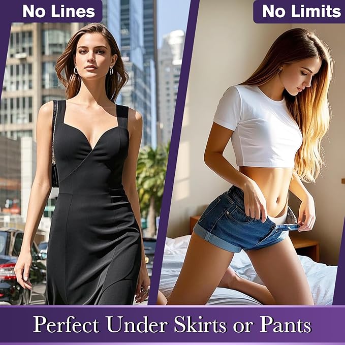 Women's Incontinence Thong Panties Washable Light Absorbency Leak Proof Underwear Bladder Control 5 Pack (2 Black-3 Beige XL)