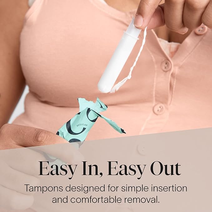 Cora Organic Feminine Care | Applicator and Non-Applicator Tampon Packs | Ultra-Absorbent Unscented Natural Non-Toxic | 72 Regular 72 Super 72 Super Plus Tampons | Bundle Pack