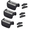 Shaver Replacement Head Compatible with Remington Foil Shaver PF7400 PF7500 and PF7600 Models (Black(3PCS))