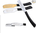 Sanguine Men Shaving Razor Japanese Shaving Razor Non Folding Classic Razor with 20 Blades Cartridge (Made in The USA) - Complete Set
