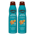 Hawaiian Tropic Everyday Active Spray Sunscreen SPF 50 &amp SPF 30 Twin Packs 6oz Clear Continuous Sunscreens