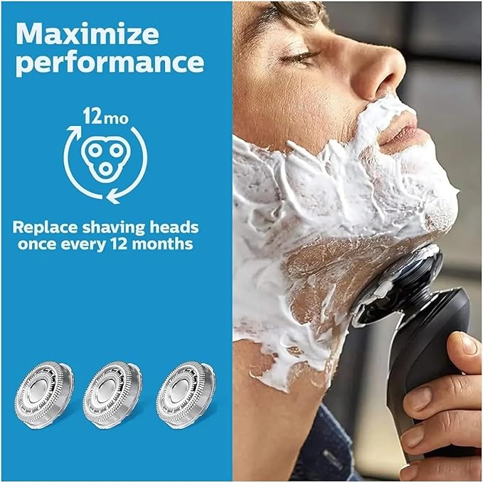 Electric Shaver Replacement Blade SH70 Compatible for Norelco Series 7000 Series S7310 S7350 S7780 S7510 S7720 S7010 S7310 S7780 S7510 S7720 Shaver Parts(6 Pack)