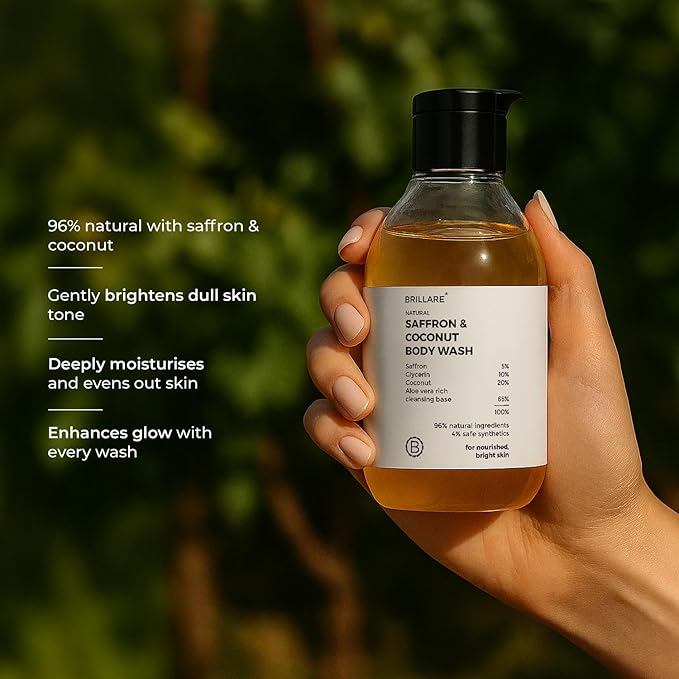 BRILLARE Saffron &amp Coconut Body Wash