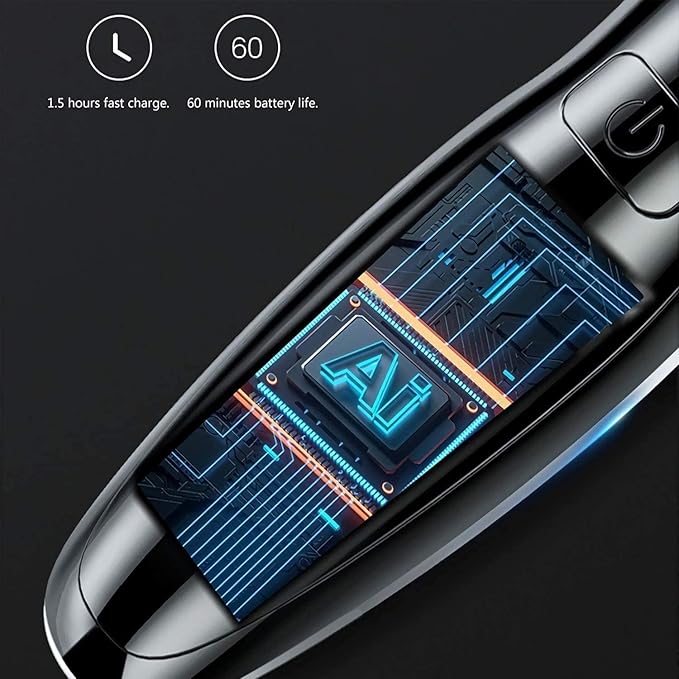 Electric Razor for Men Mens Electric Shavers 4 in 1 Dry Wet IPX7 Waterproof Rotary Shaver Razors Face Shaver USB Rechargeable for Shaving Traveling Gift for Dad Husband