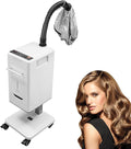 Nano Hair Steamer Anion Hair Color Processor 110V 500W Professional Hair Care Hair Repair Salon Spa Kit with Wheels Vertical Nano Hair Steamer Machine Beauty Salon Hair Steamer