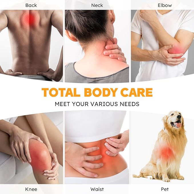 Red Light Therapy for FaceInfrared Red Light Therapy Lamp for BodyRed Light Panel for Back Device Skin Care at Home MusclesJoints
