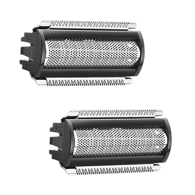 2 Pack Replacement Foil Blade Compatible with MANSCAPED The Lawn Mower Electric 5.0 Ultra Hair TrimmerReplacement Clipper Blades Groin Hair Foil Shaver Head for Close Body Hair Grooming