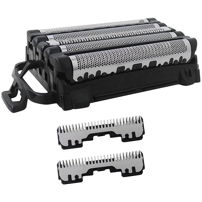 Upgraded WES9032P Shaver Replacement Inner Blade and Outer Foil Set Compatible for Panasonic A-RC5 Razor ES-LV97-K ES-LV67-K ES-LV95-S ES-LV65-S