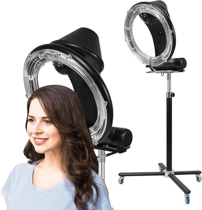 3 In1 Color Processor Salon Perming Infrared Hair Dryer Professional Orbiting Infrared Stand Hair Dryer 950W Freestanding Hair Dryer Perming Color Processor
