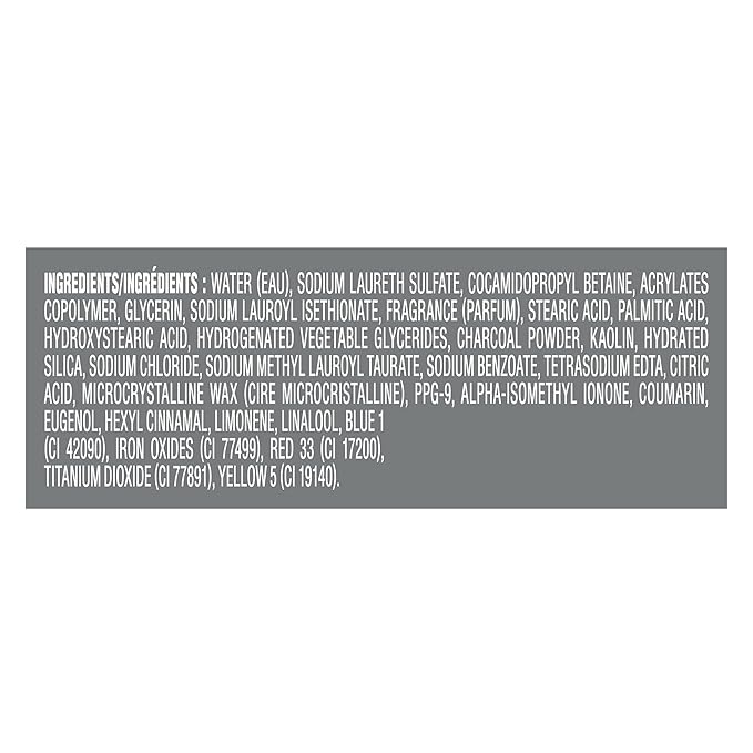DOVE MEN + CARE Elements Body Wash Charcoal + Clay 4 Count For Men's Skin Care Effectively Washes Away Bacteria While Nourishing Your Skin 18 oz