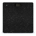 Black Glitter Weight Scale Large Bathroom Scales Digital Weight with Bright LED Display Non Slip Automatic Weighing Scale Fashion Weighing Machine for Body