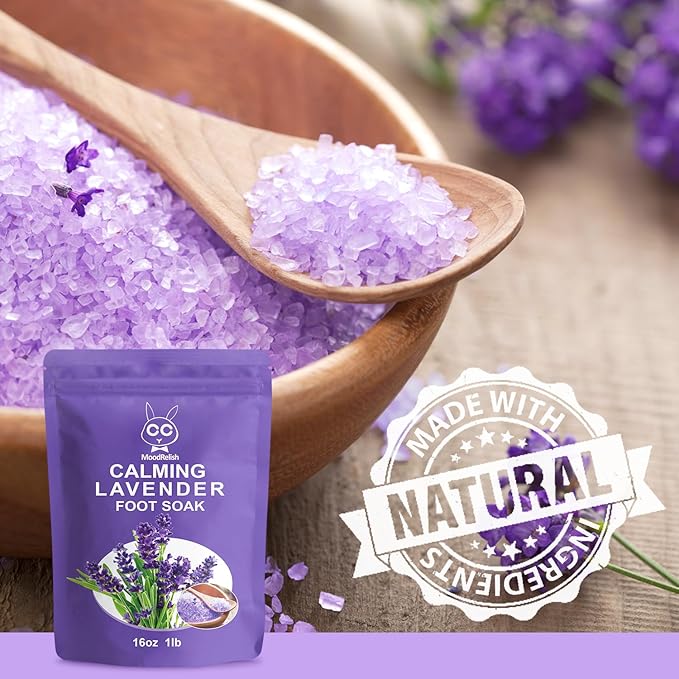 Foot Spa Bath Massager with Heat Bubbles and Vibration Massage and Jets 16 OZ Calming Lavender Foot Soak Epsom Salt Foot Soaker with Red Light 22 Massage Rollers Adjustable Temp - Grey