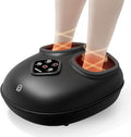 COMFIER Shiatsu Foot Massager with Heat Electric Foot Massager for NeuropathyRolling CompressionPlantar Fasciitis ReliefExtra Large Foot Up to Size 14